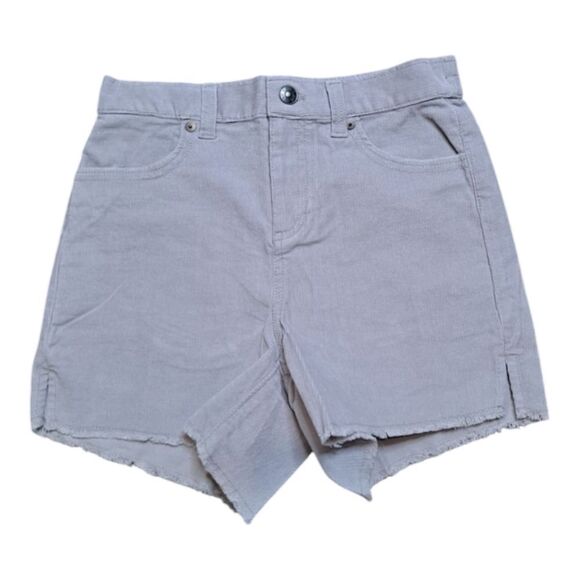 Aerie Corduroy High Waisted Short Light Grey Extra Small - Picture 1 of 3